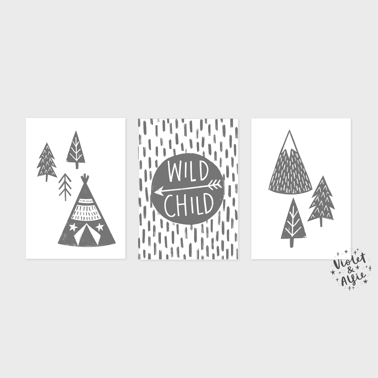 Wild Child Print Set