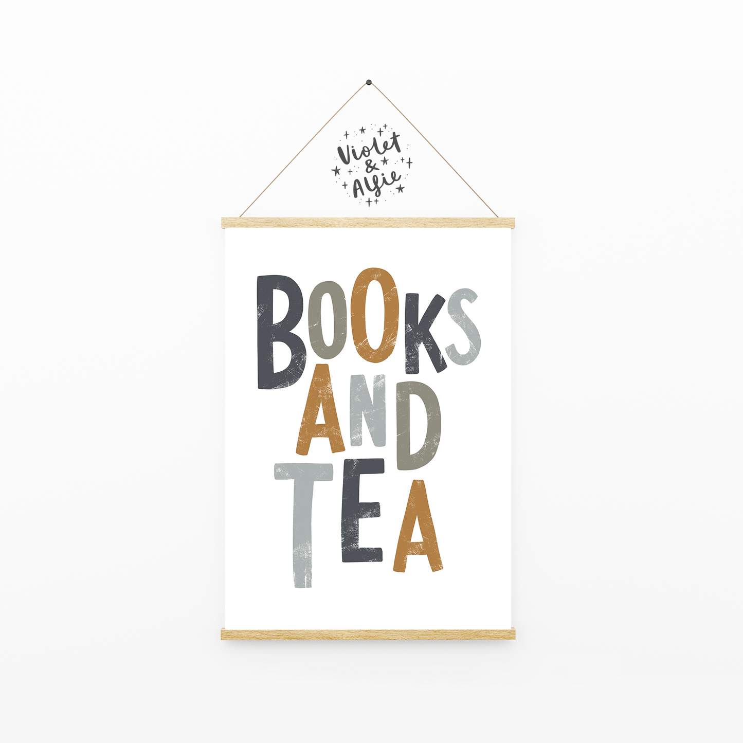 Books and Tea Print