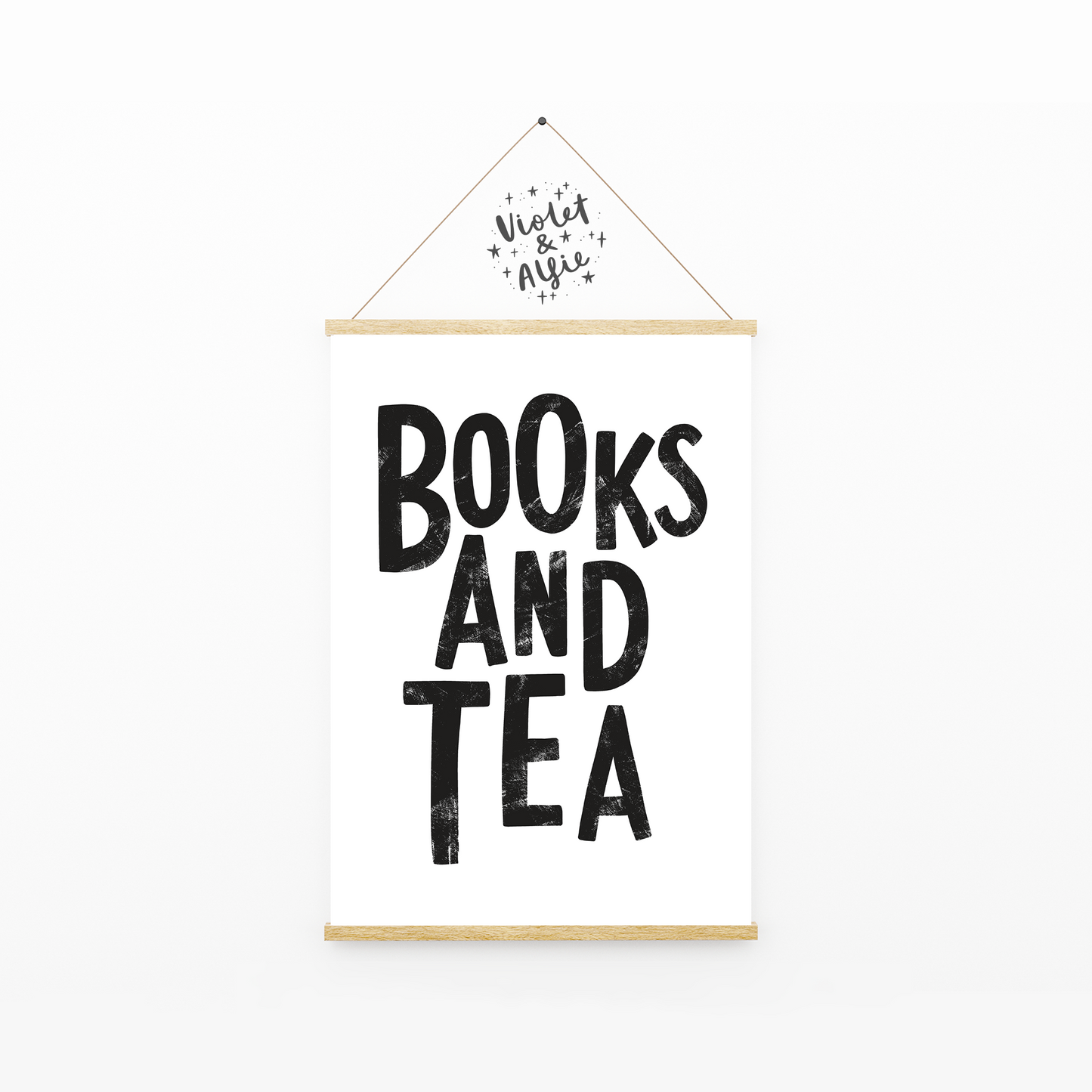 Books and Tea Print