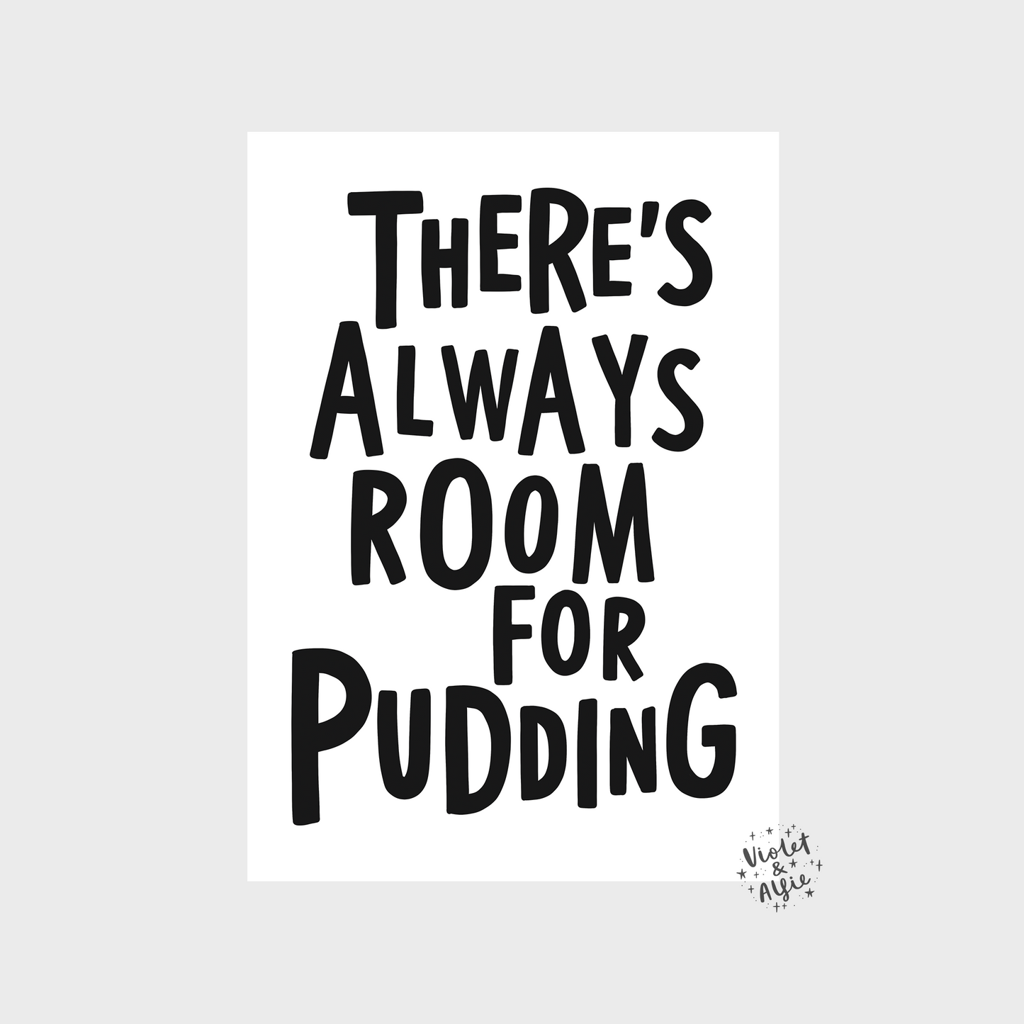 Pudding Print