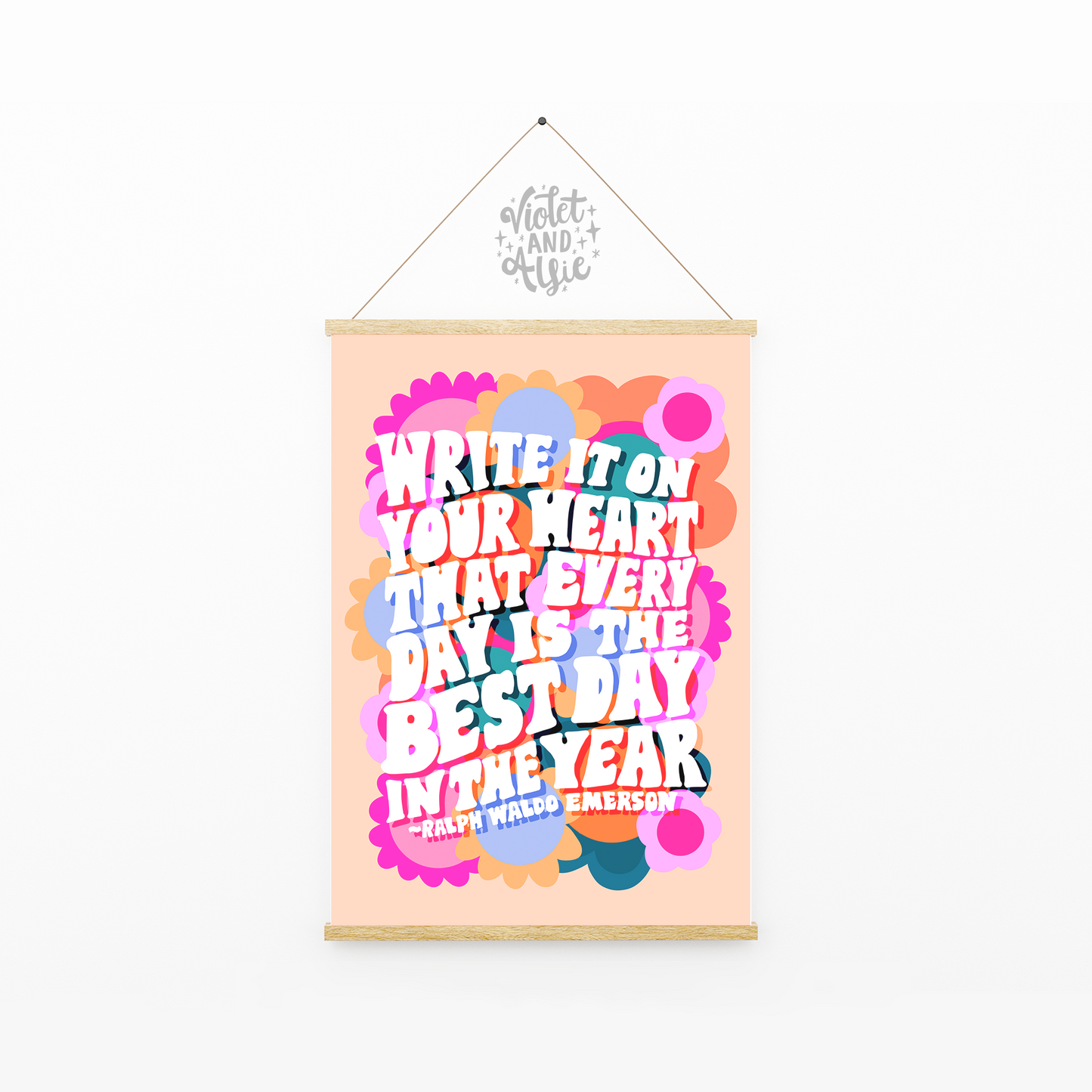 Best Day Quote Print