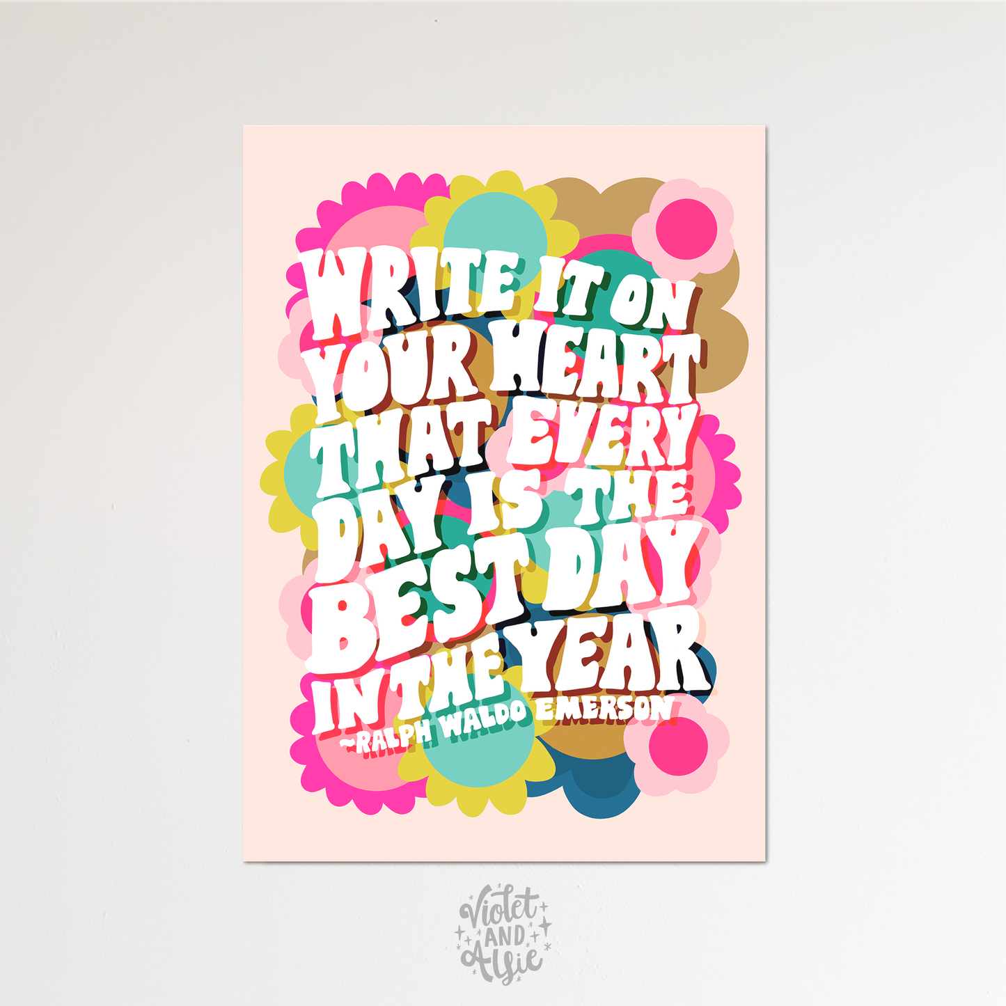 Best Day Quote Print