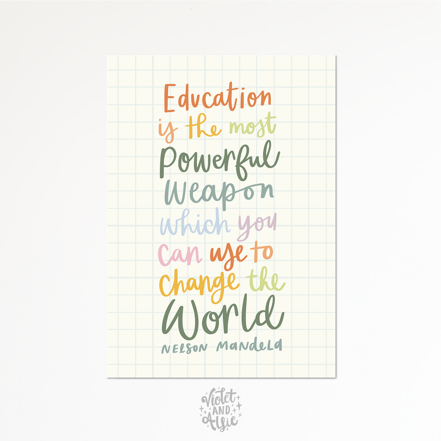 Education Quote Print