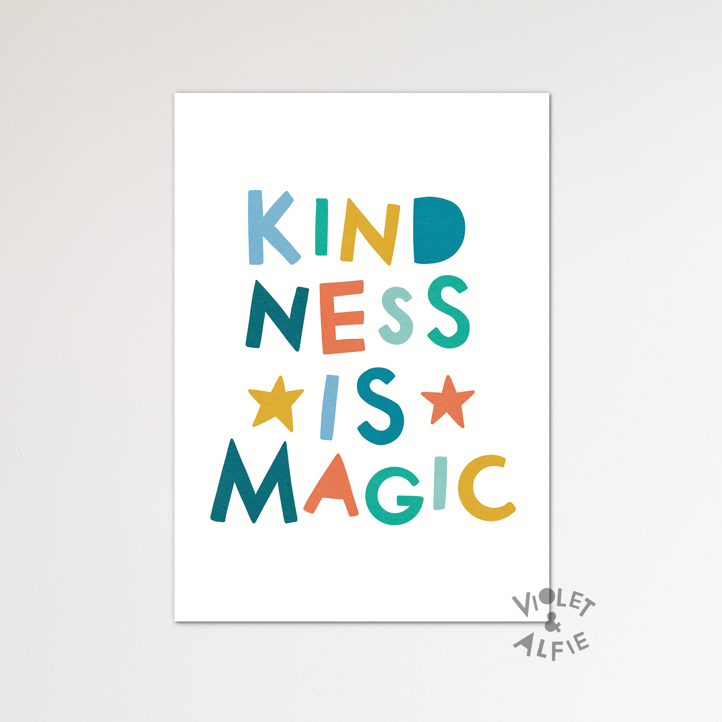 Kindness is Magic Print