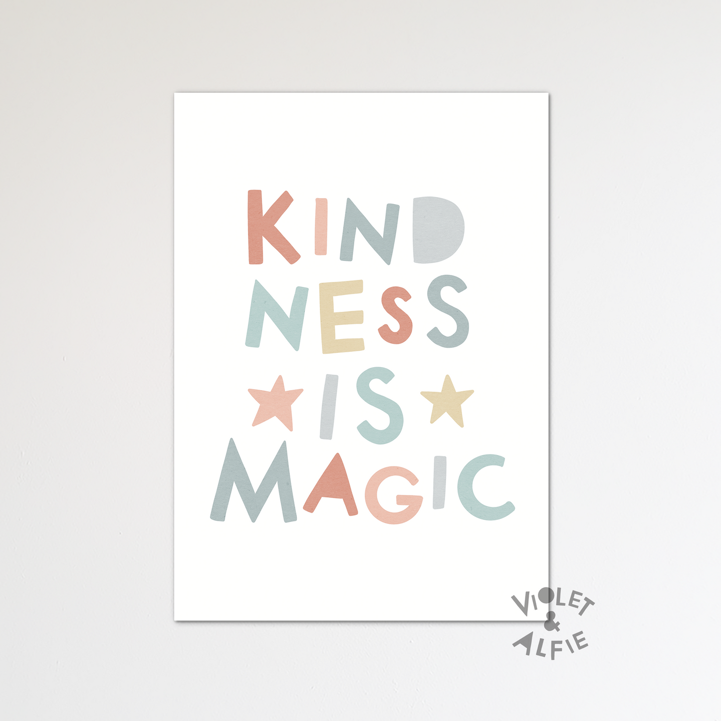 Kindness is Magic Print