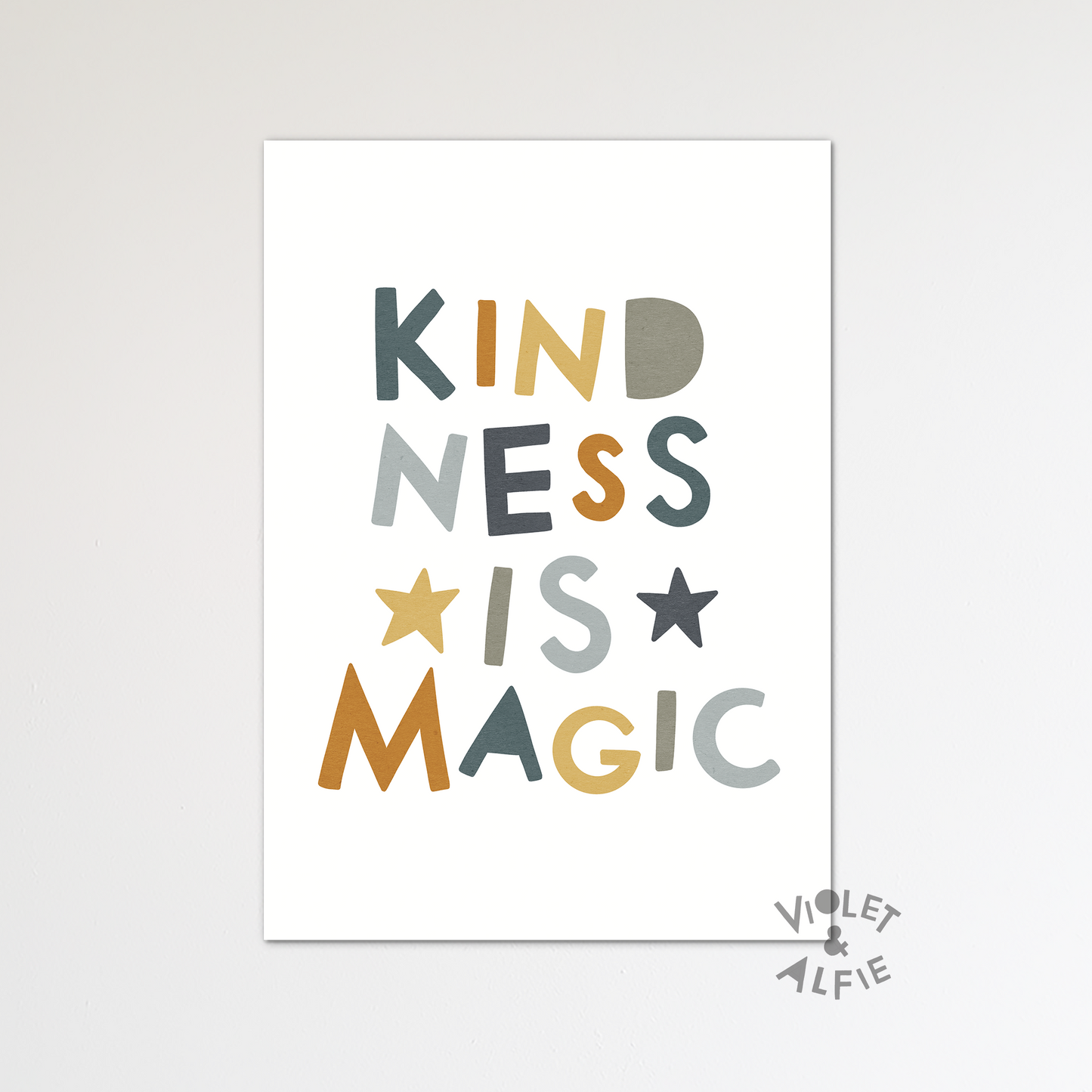 Kindness is Magic Print