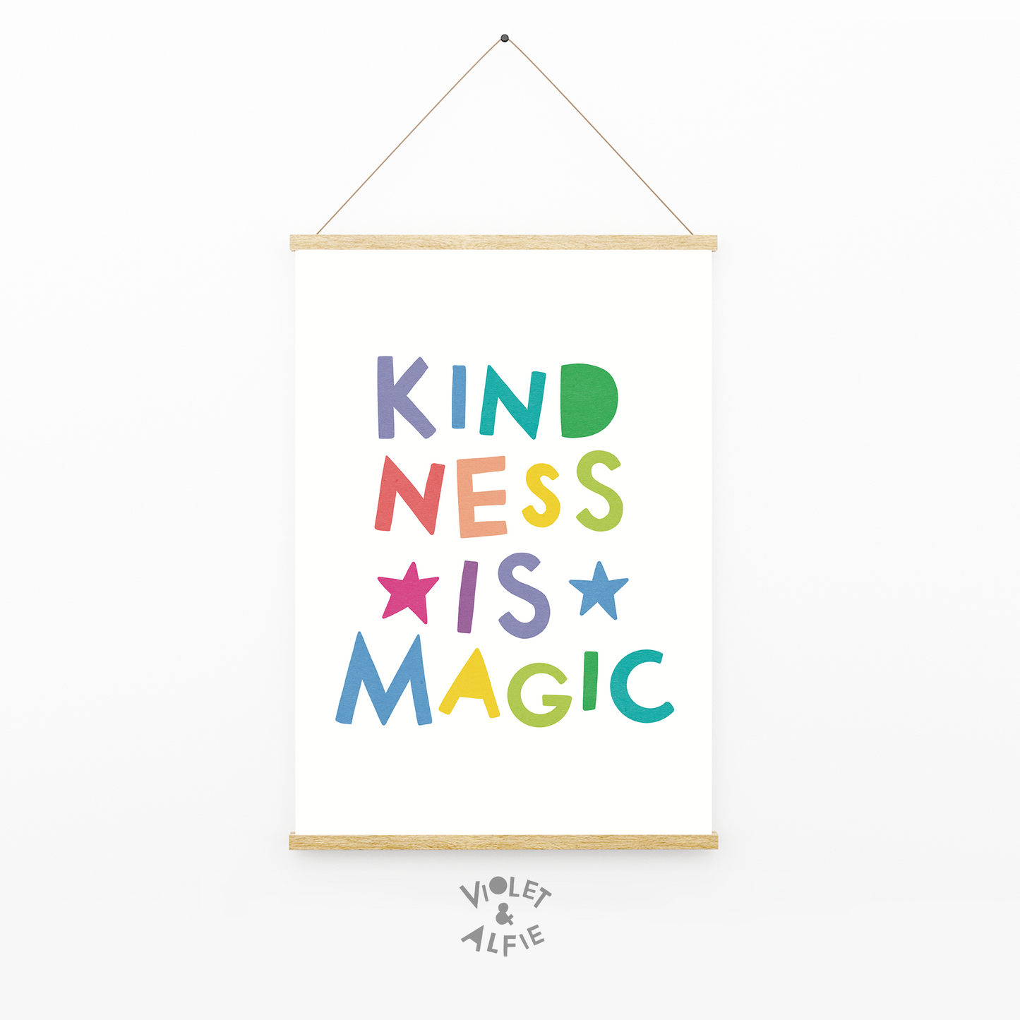 Kindness is Magic Print