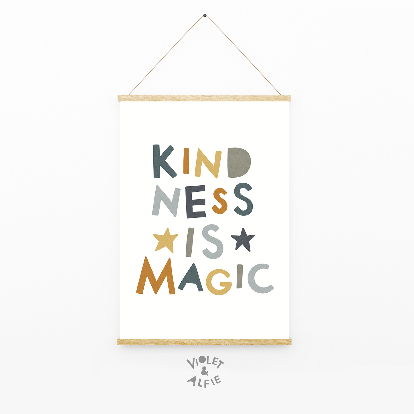 Kindness is Magic Print
