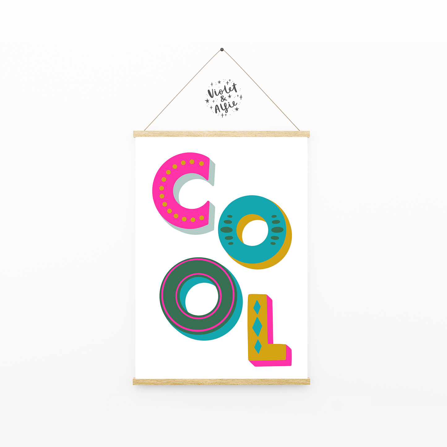 Cool Typographic Print