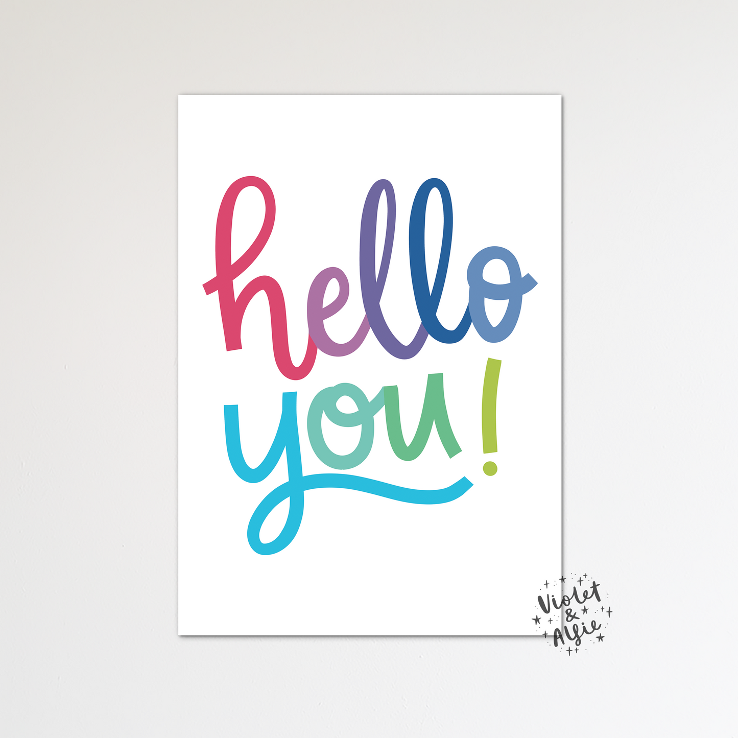 Hello You! Print
