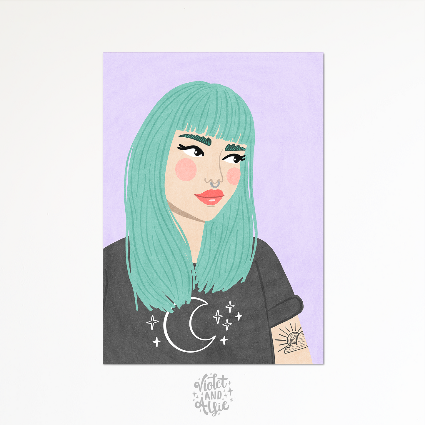 Cool Girl Print