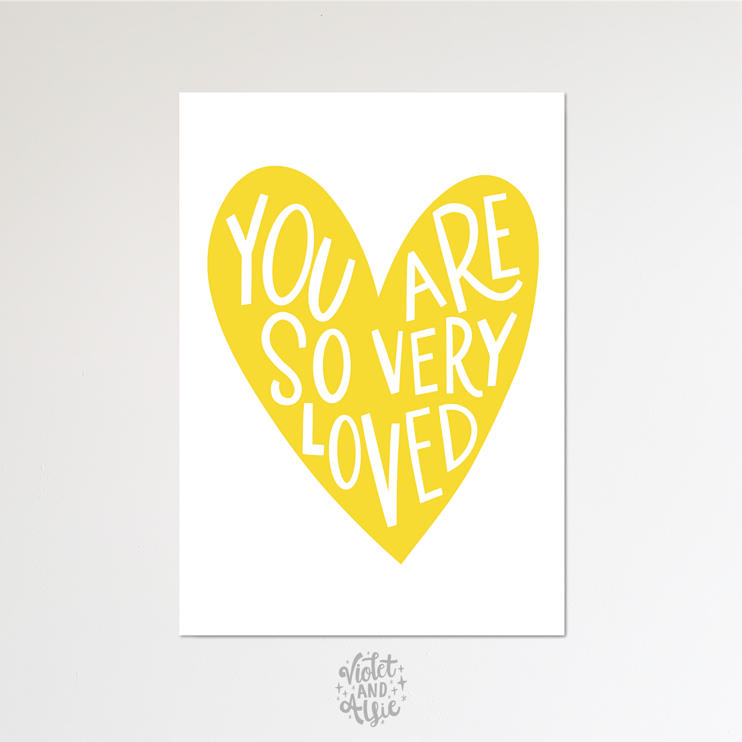 So Loved Print