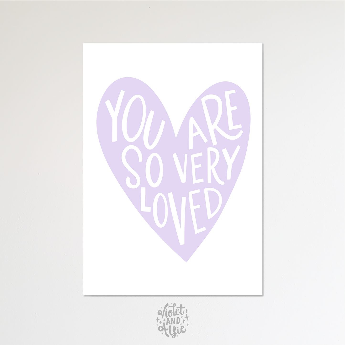 So Loved Print