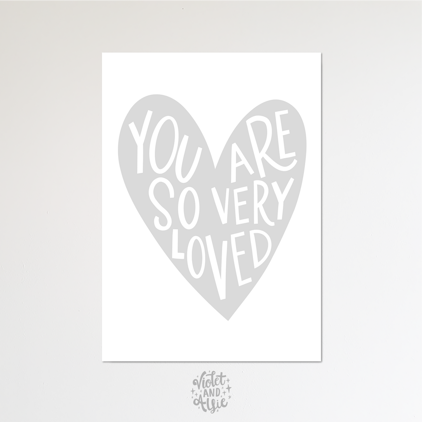 So Loved Print