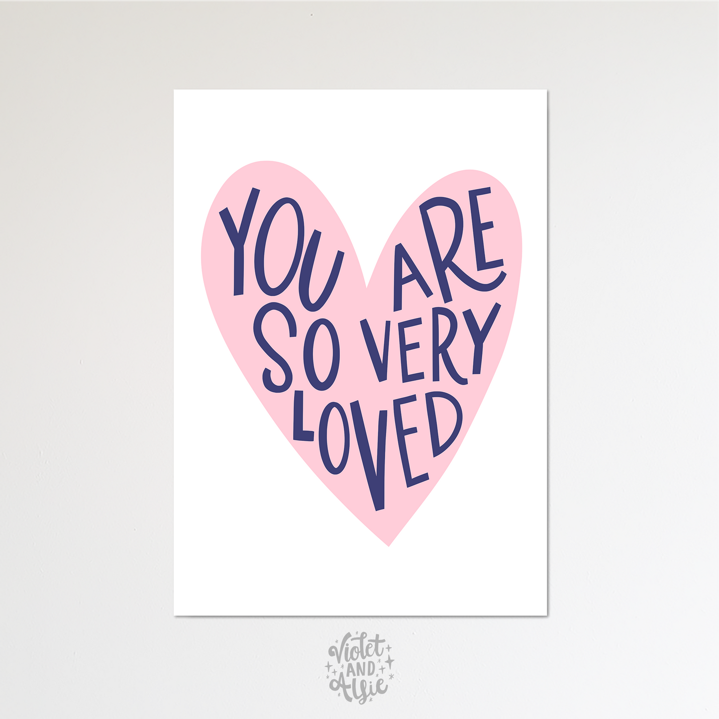 So Loved Print