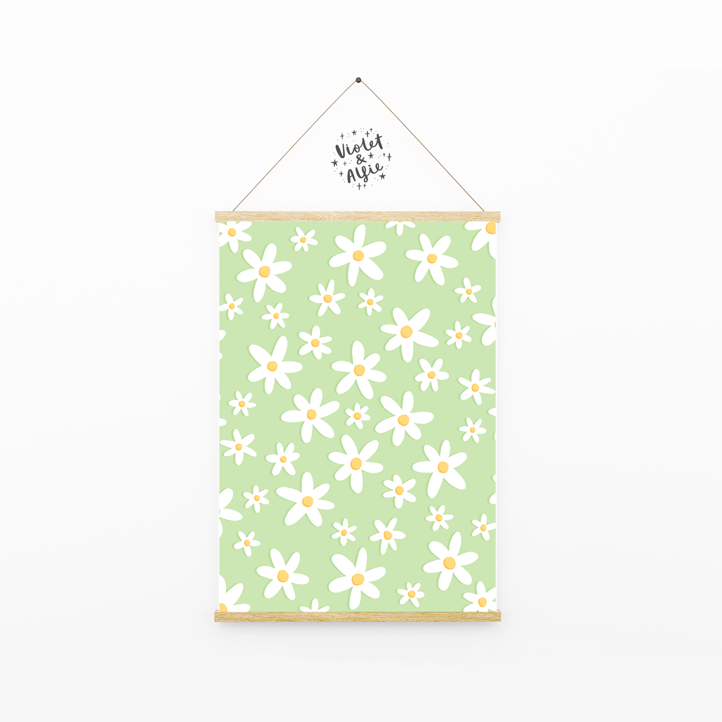 Floral Daisy Print