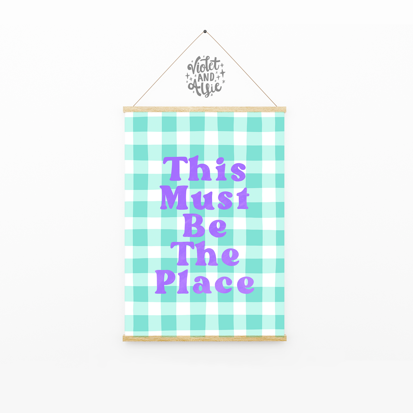 This Must Be The Place - Colourful Print