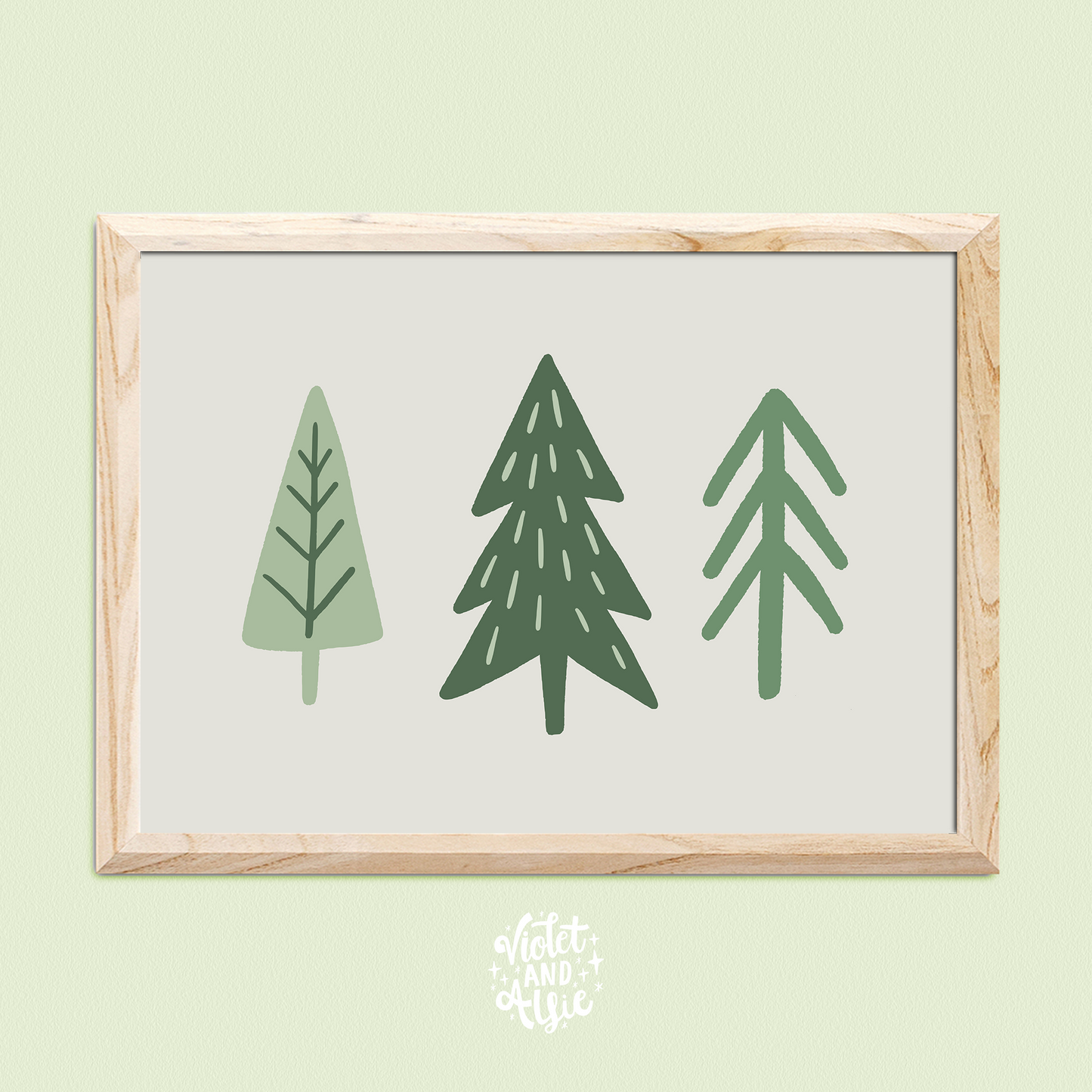 Set of 5 Printable Christmas Prints Vol.3