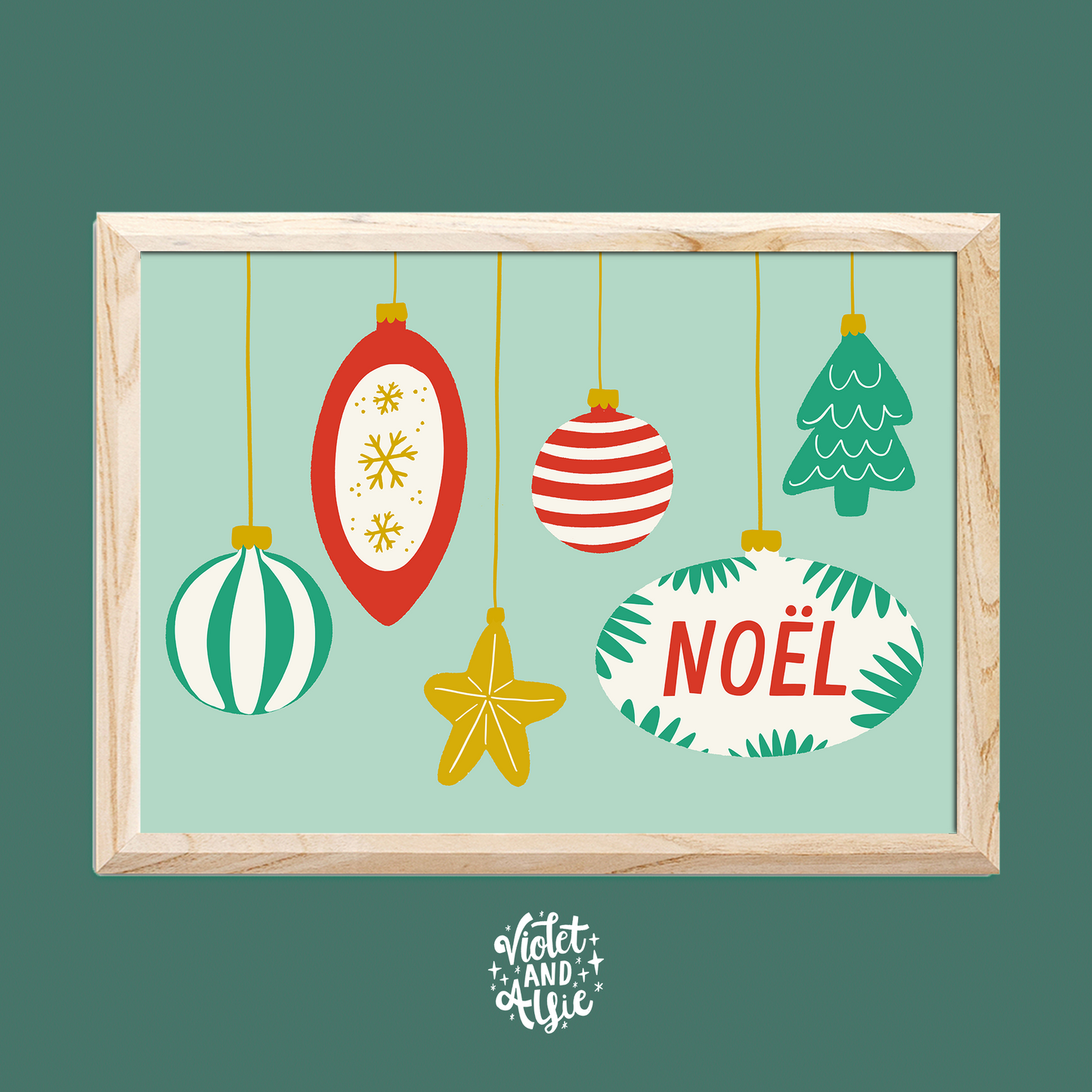 Printable Christmas Wall Art Bundle Vol.6