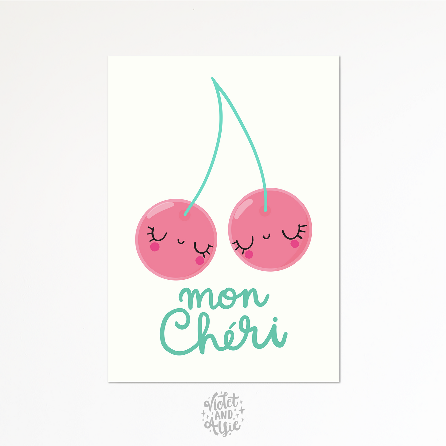 Cute Cherry Print