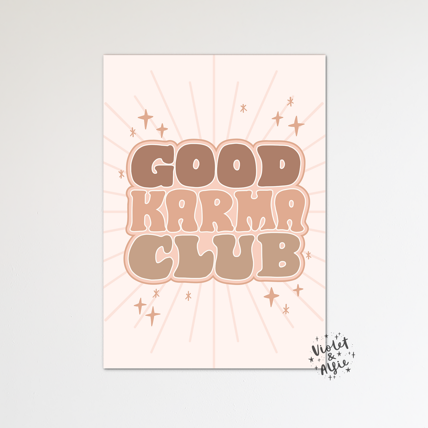 Good Karma Club Print