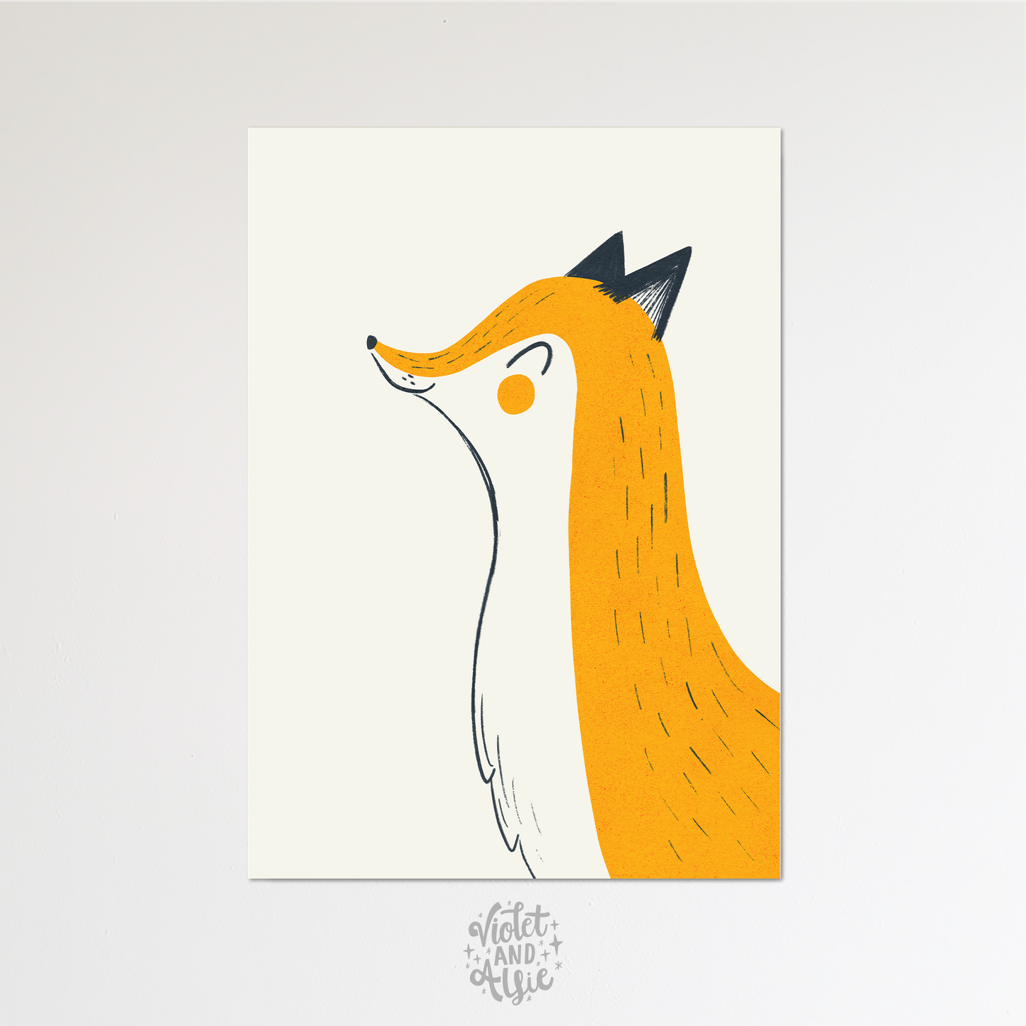 Set of 3 Fox Prints