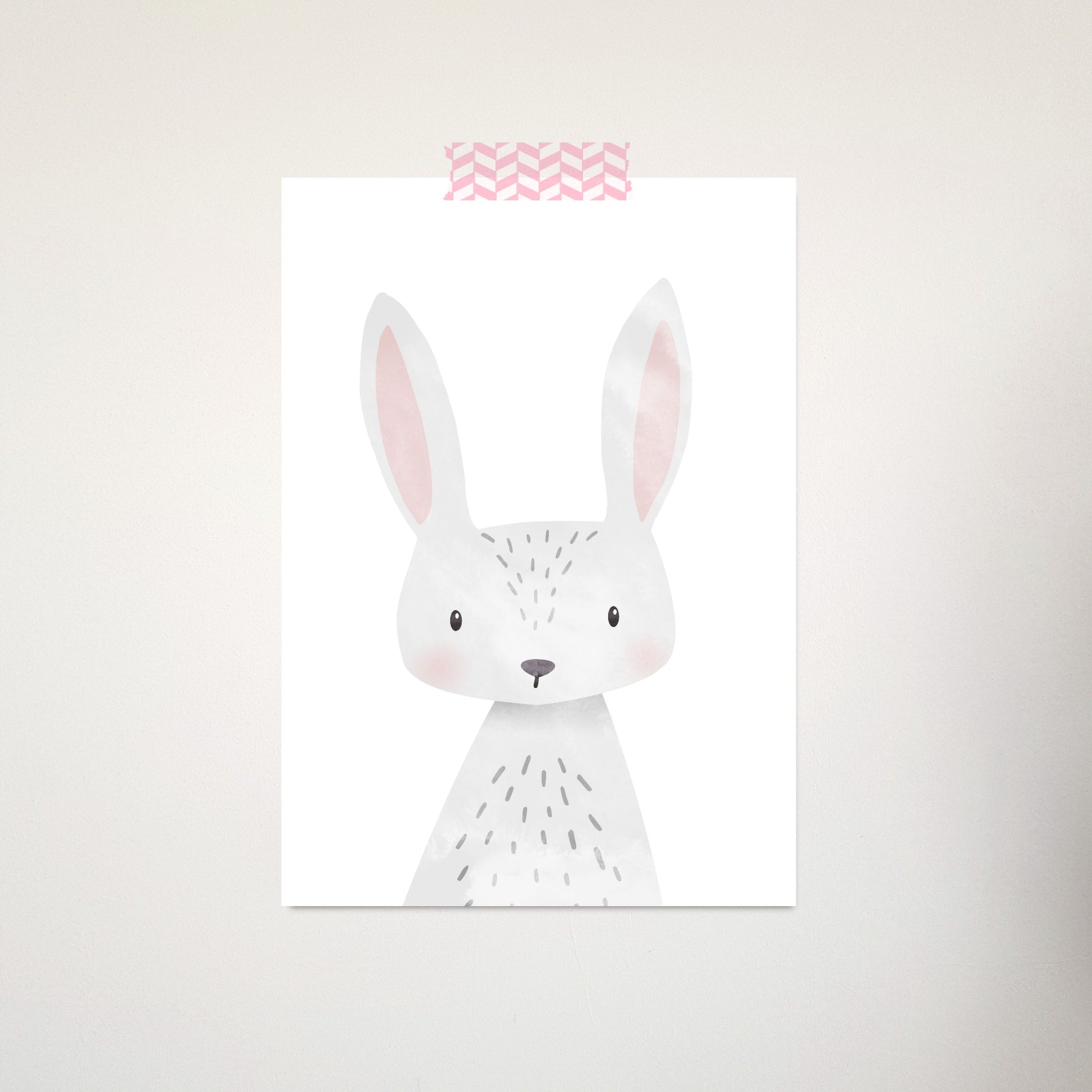 Set of three animal prints | Bear | Fox | Rabbit - Violet and Alfie