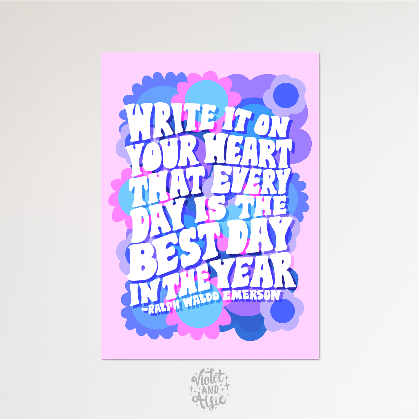 Best Day Quote Print