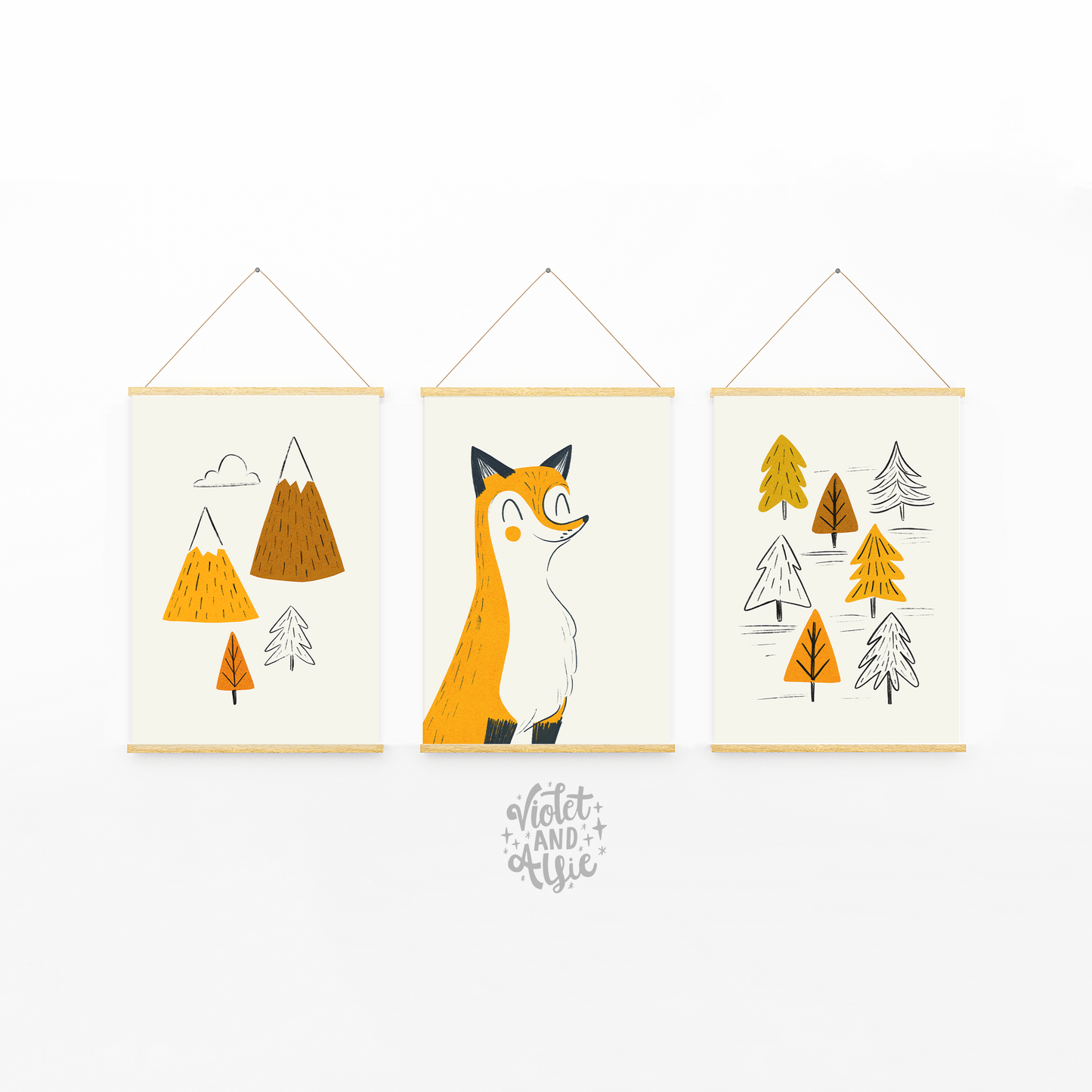 Fox Children's Print Set