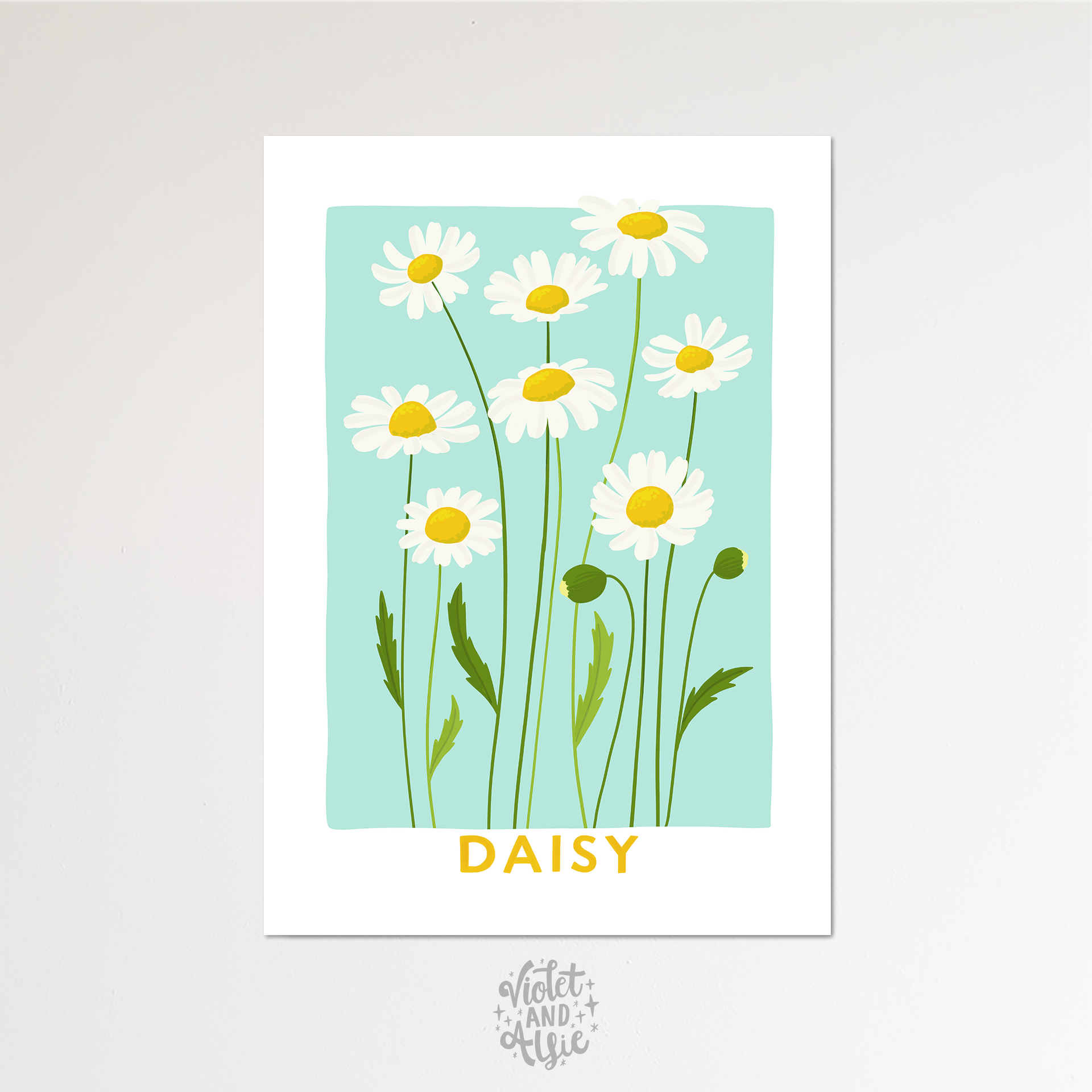 Daisy print outlet