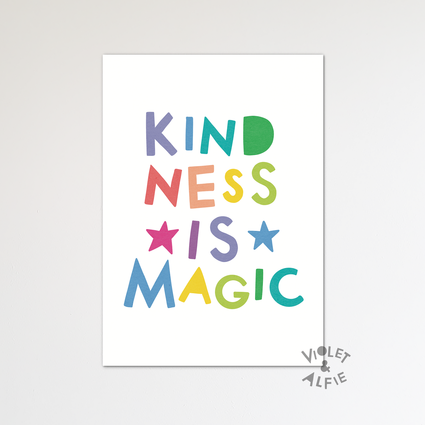 Kindness is Magic Print