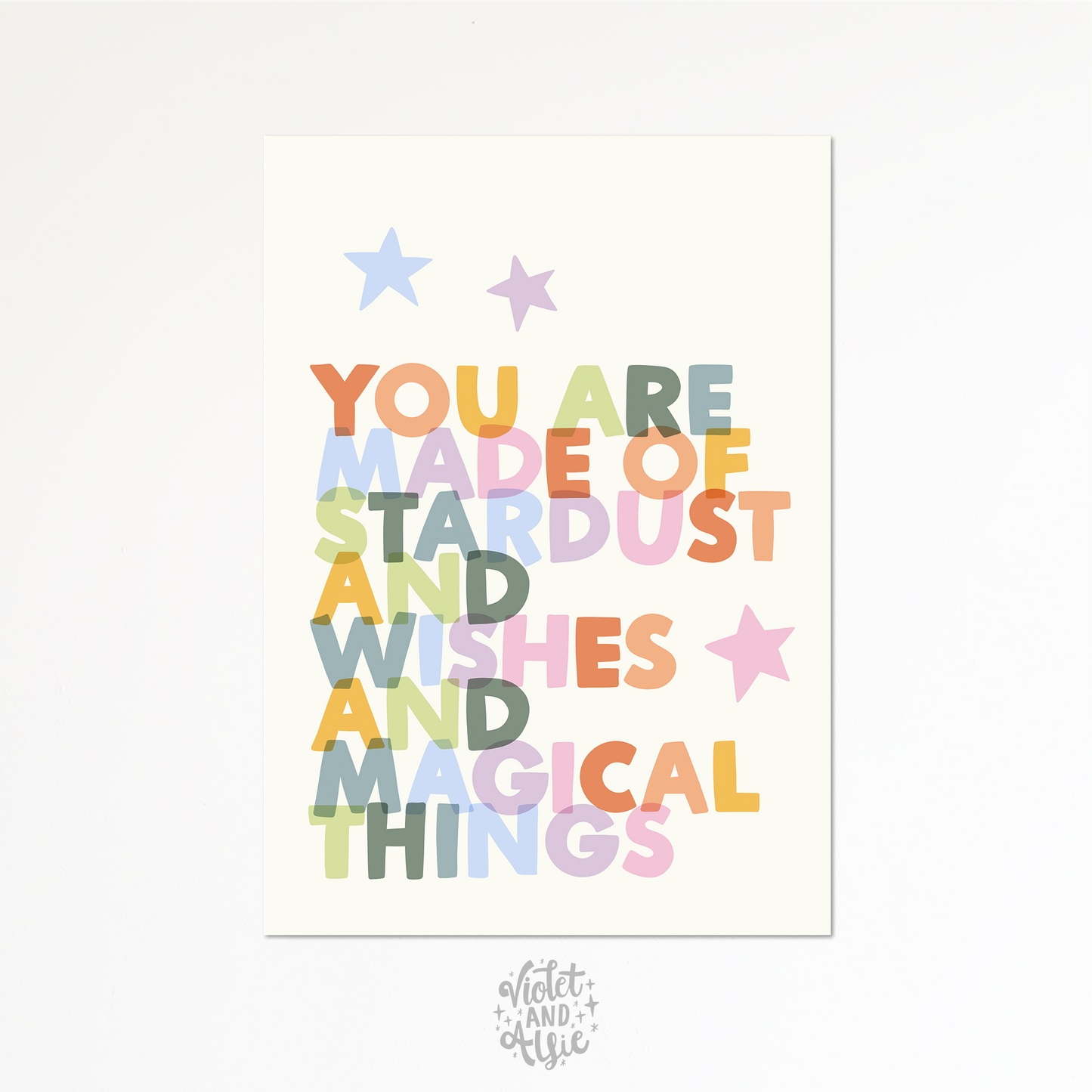 Stardust and Wishes Print
