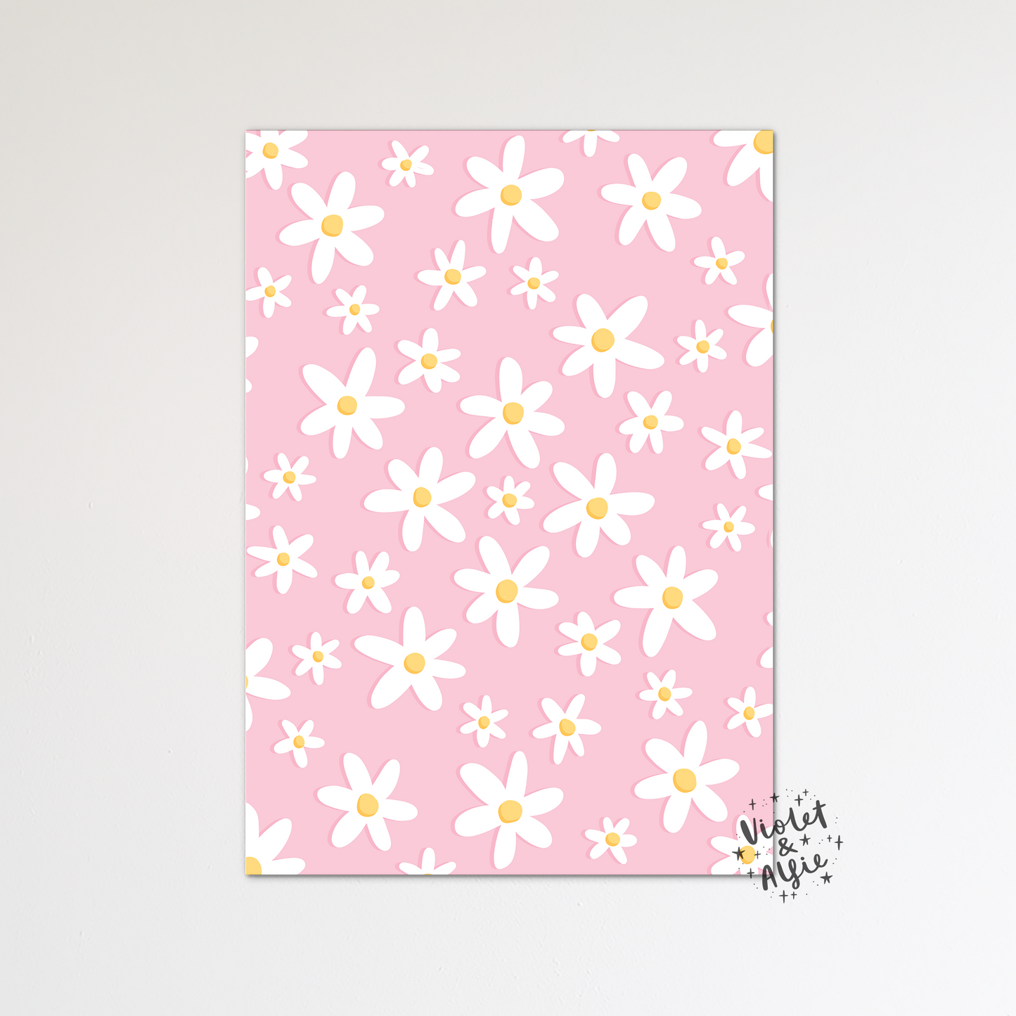 Floral Daisy Print
