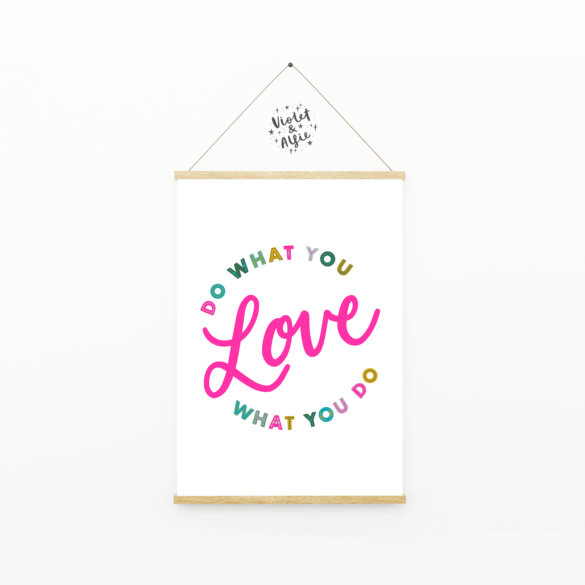 do what you love, love what you do, creatives decor, craft room wall art, mompreneur decor, small biz wall art, home office prints, prints for creatives