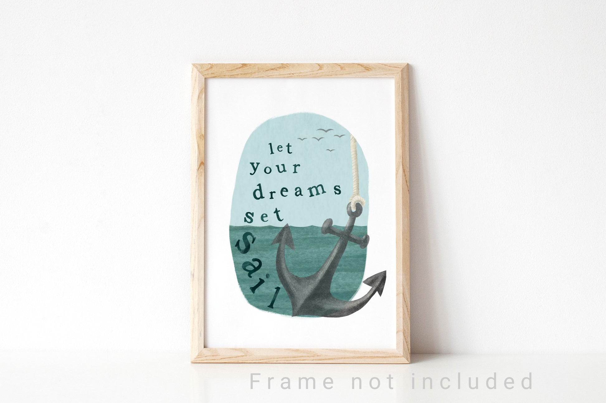 Nautical children's room prints - Violet and Alfie
